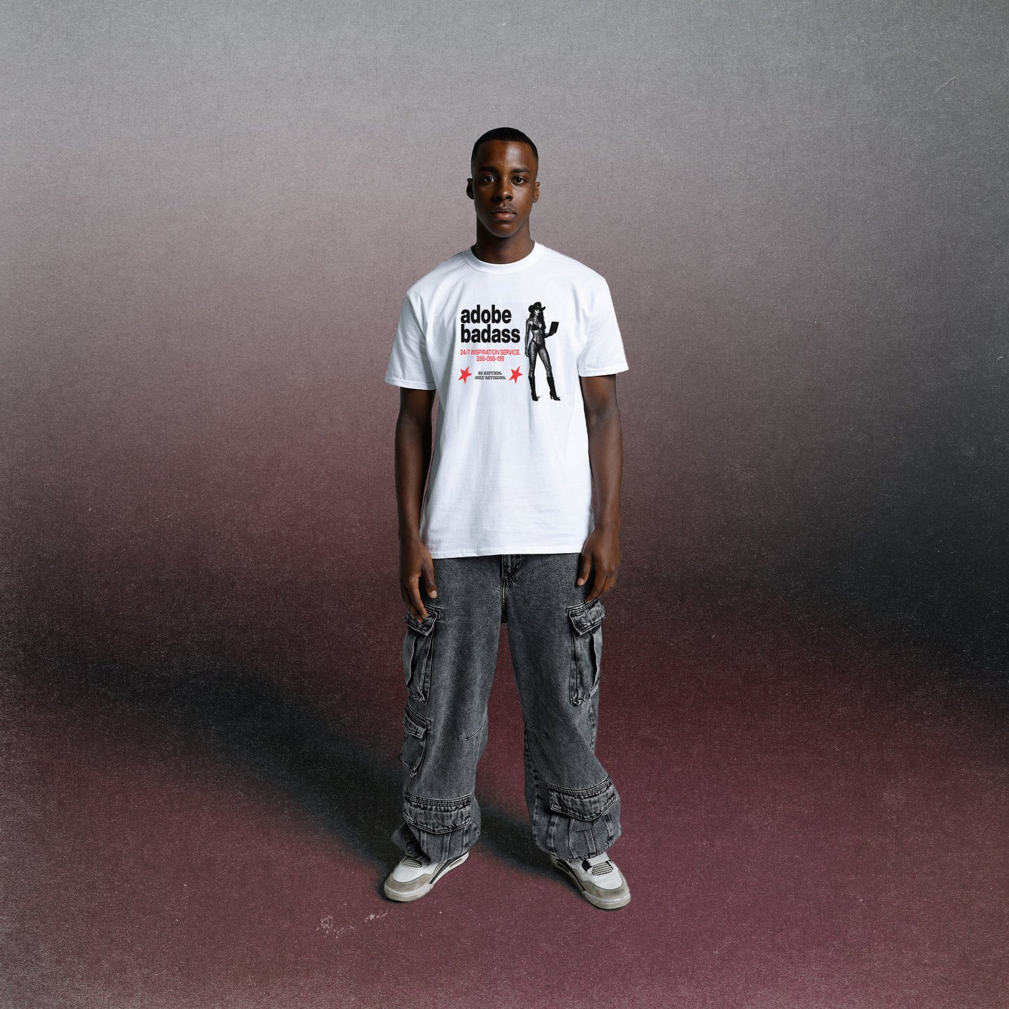 "ADOBE BADASS" TEE
